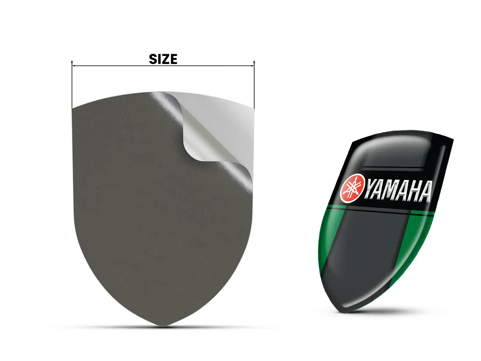 Yamaha Stickers dôme Époxy Édition Supérieure Dôme Premium